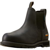 Mens Groundbreaker Chelsea Waterproof Steel Toe Work Boot